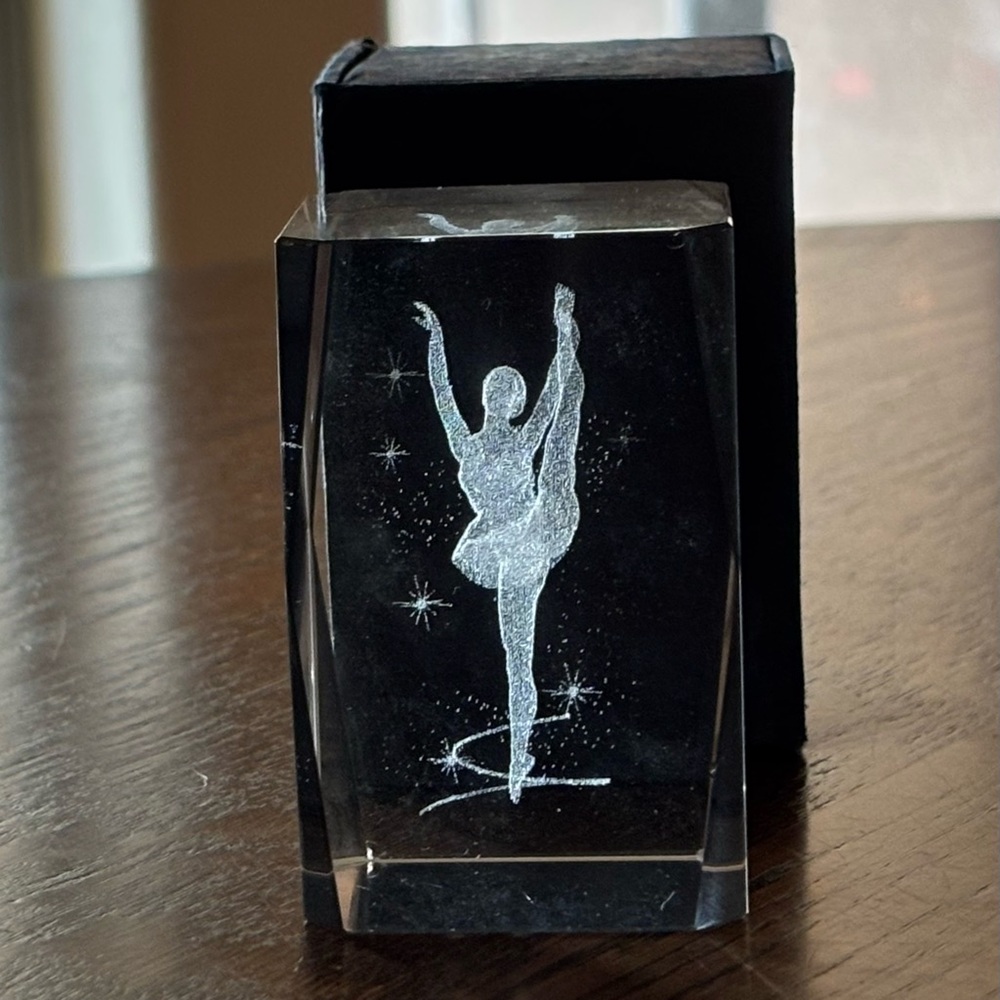 Crystal Ballet Dancer Figurine